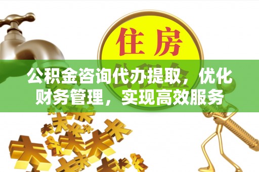 天祝公积金咨询代办提取，优化财务管理，实现高效服务